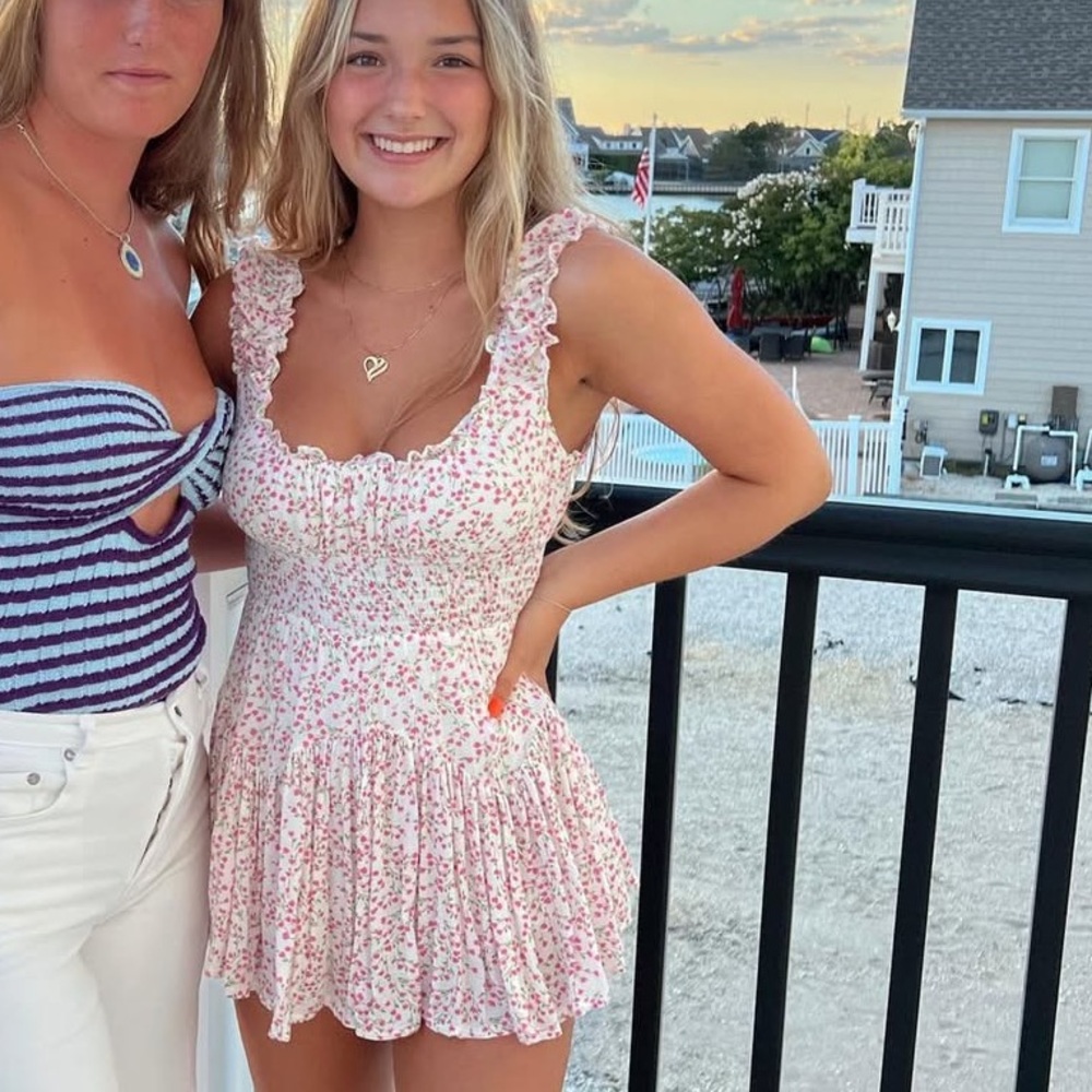 Isabella’s Cabinet pink floral dress